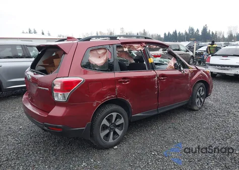 2018 Subaru Forester 2.5I Premium from USA, damaged, VIN JF2SJAECXJH565424